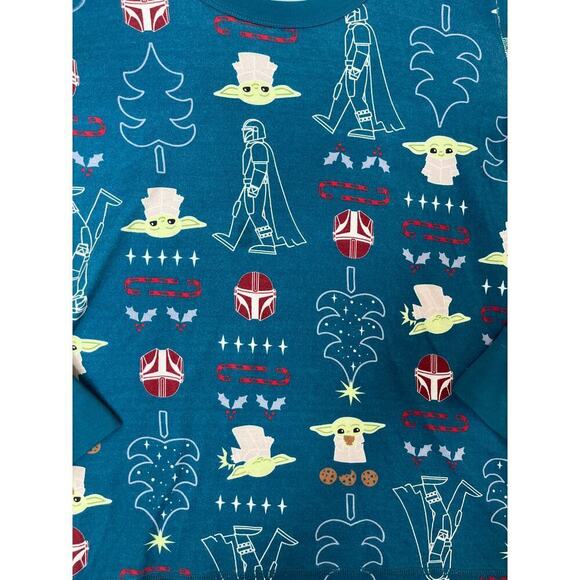 Hanna Andersson Star Wars Baby Yoda Grogu Christmas Organic Cotton Womens L/XL - Picture 4 of 11